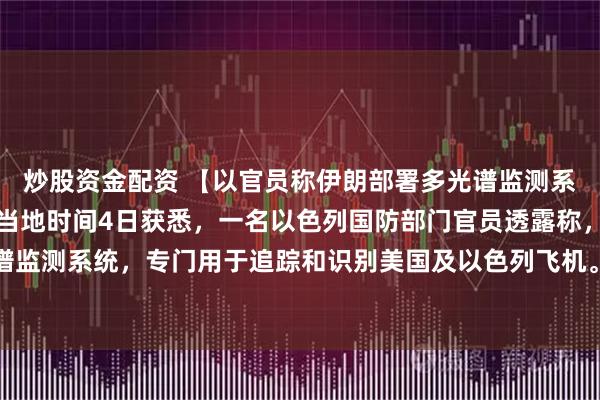 炒股资金配资 【以官员称伊朗部署多光谱监测系统追踪美以飞机】记者当地时间4日获悉，一名以色列国防部门官员透露称，伊朗已部署一套多光谱监测系统，专门用于追踪和识别美国及以色列飞机。该官员称，这一系统能够在发现目标后迅速进行锁定和跟踪。